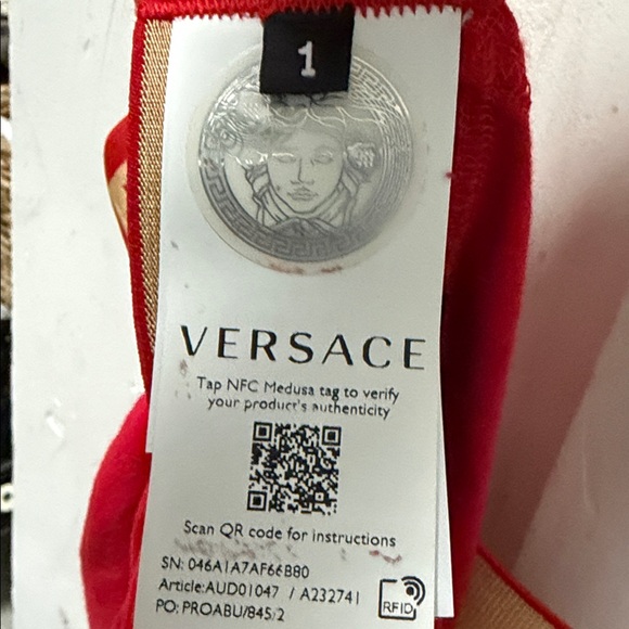 NEW Versace Greca Border Bra Top - Picture 5 of 5